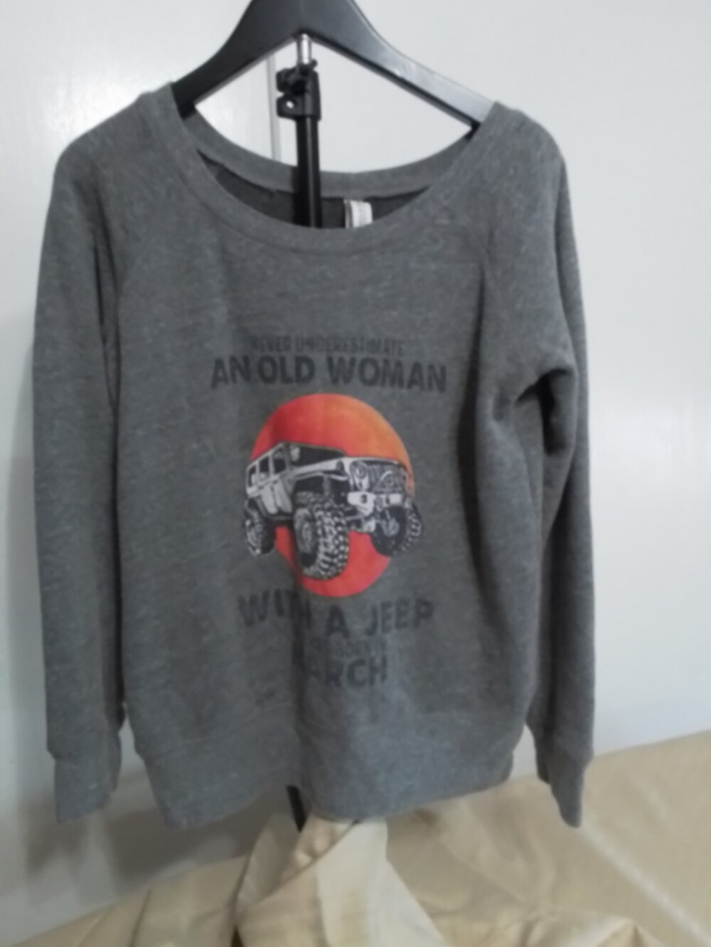 Bella Canvas Gray Crewneck Sweatshirt